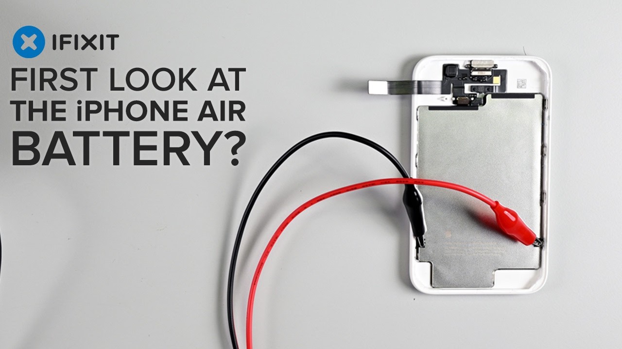 Did We Find the iPhone Air's Battery? Inside the iPhone Air MagSafe Battery