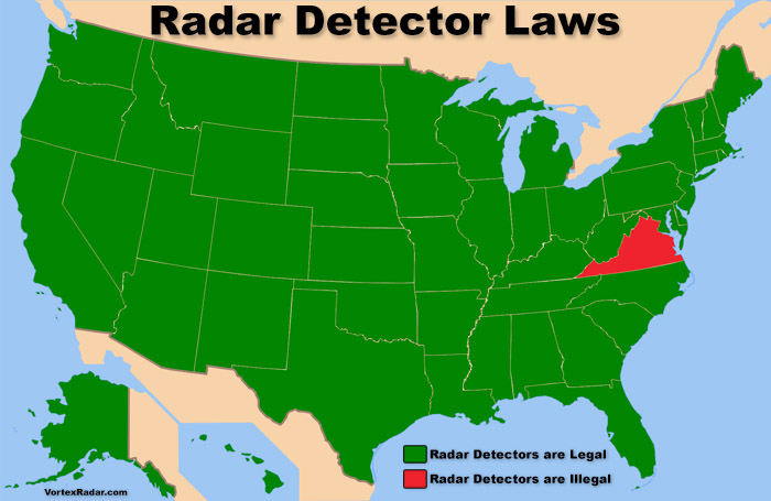 What States is Radar Detectors Illegal: Top 2025 Radar Laws Revealed