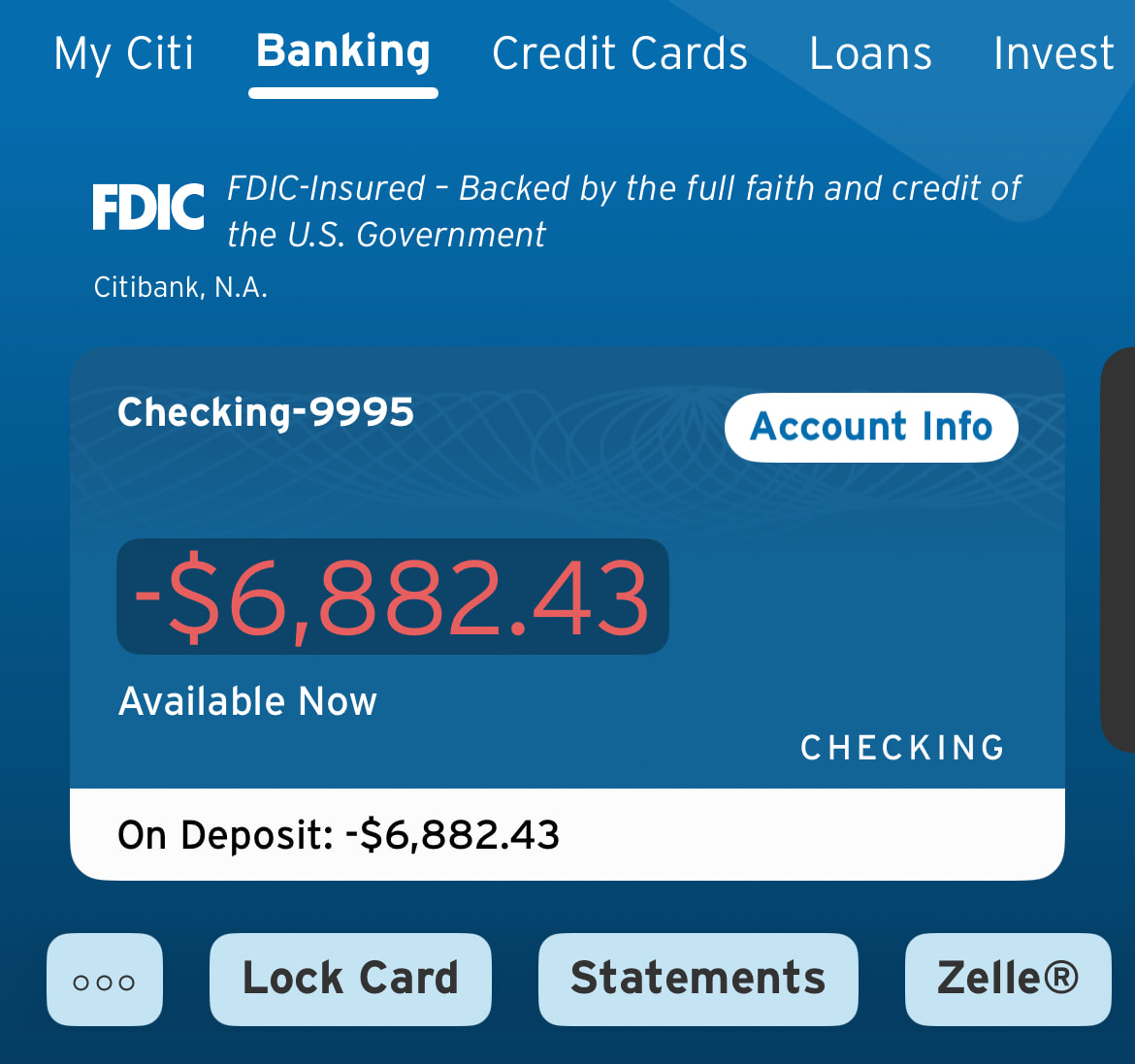 Citi 0余额checking被ACH Pull为什么不reject - 银行账户- 美卡论坛