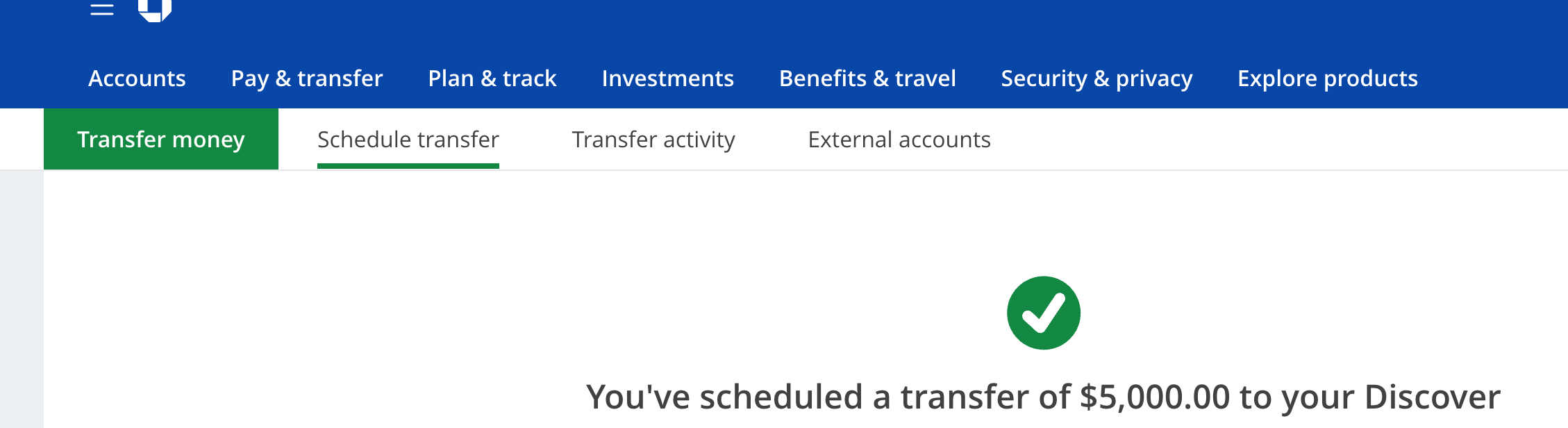 Chase的ACH挂了？ - 银行账户- 美卡论坛