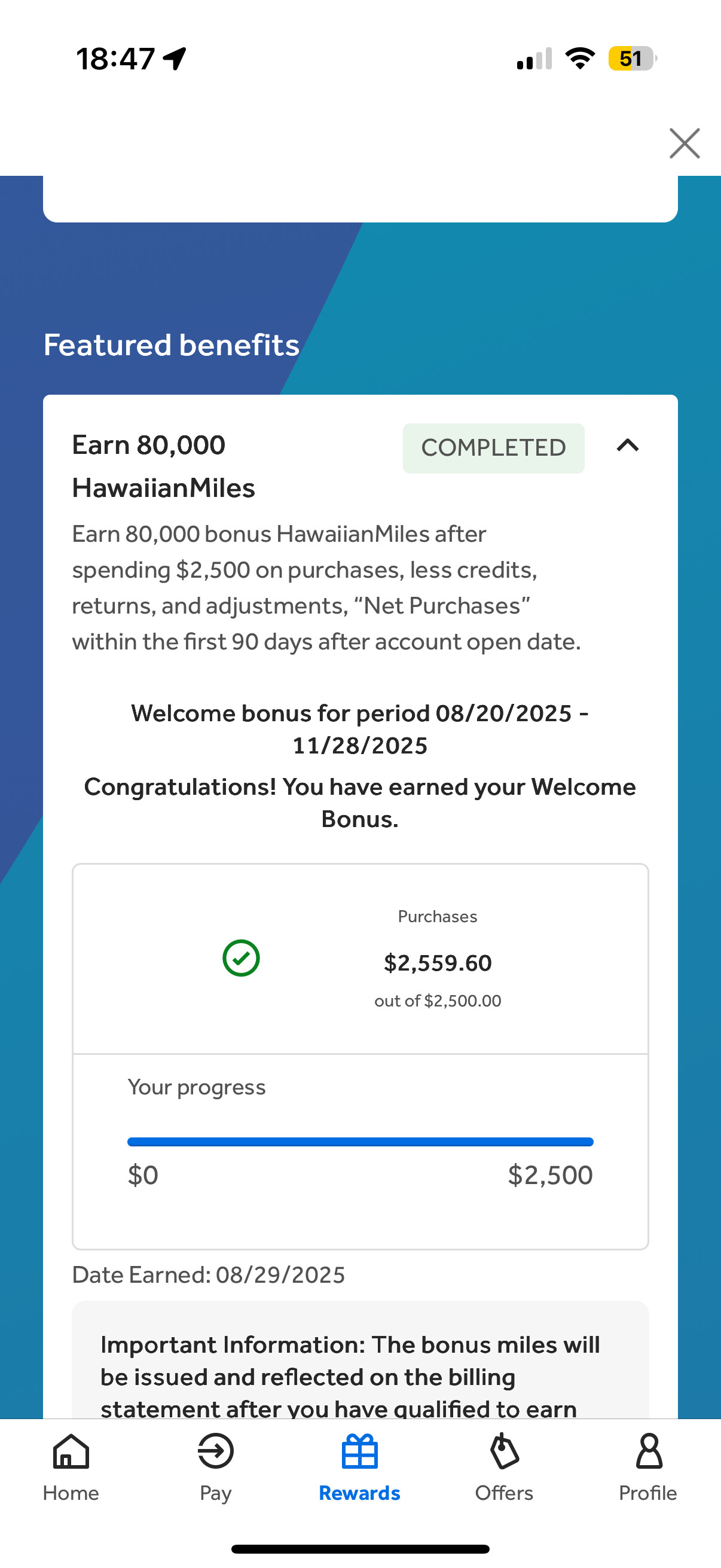 已完结】Barclays HA 80k开卡奖励只到账50k - 玩卡- 美卡论坛