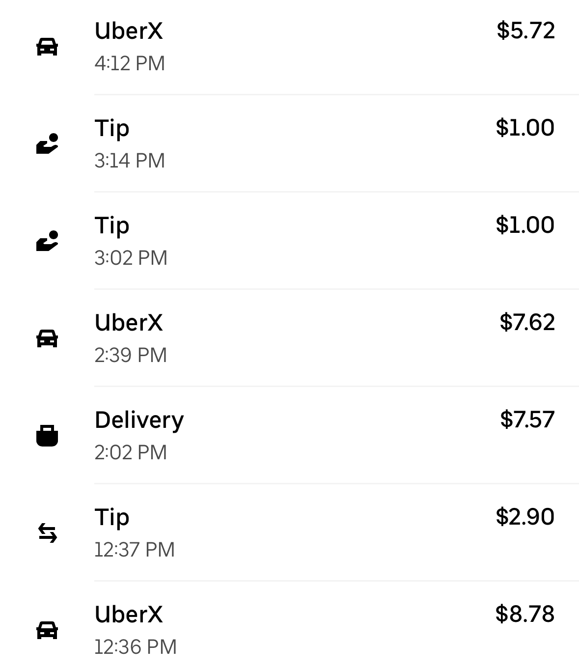 刚才发现ld昨天uber eats给了$10小费🤯 - 第3 页- 美卡论坛