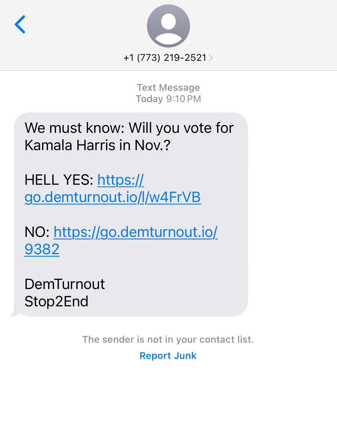 scam 短信毫无底线，开始搜刮选民了- 生活- 美卡论坛