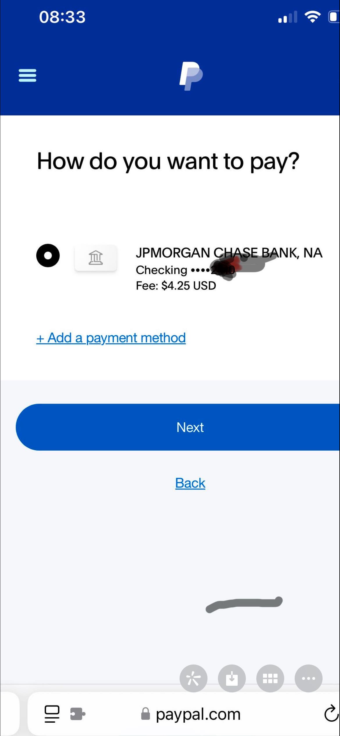 paypal用checking转钱也收费？ - 美卡论坛