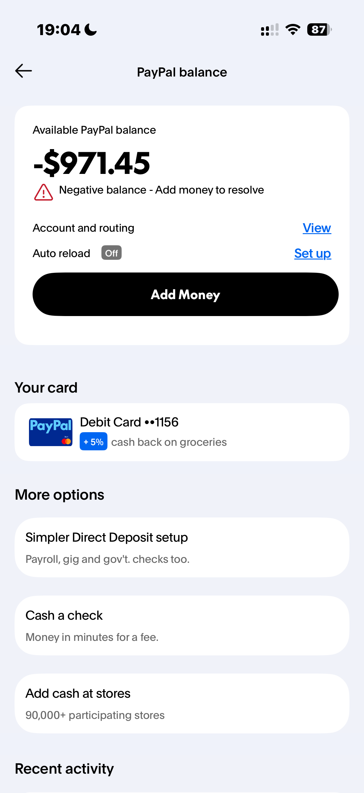 paypal余额为负怎么办- 玩卡- 美卡论坛