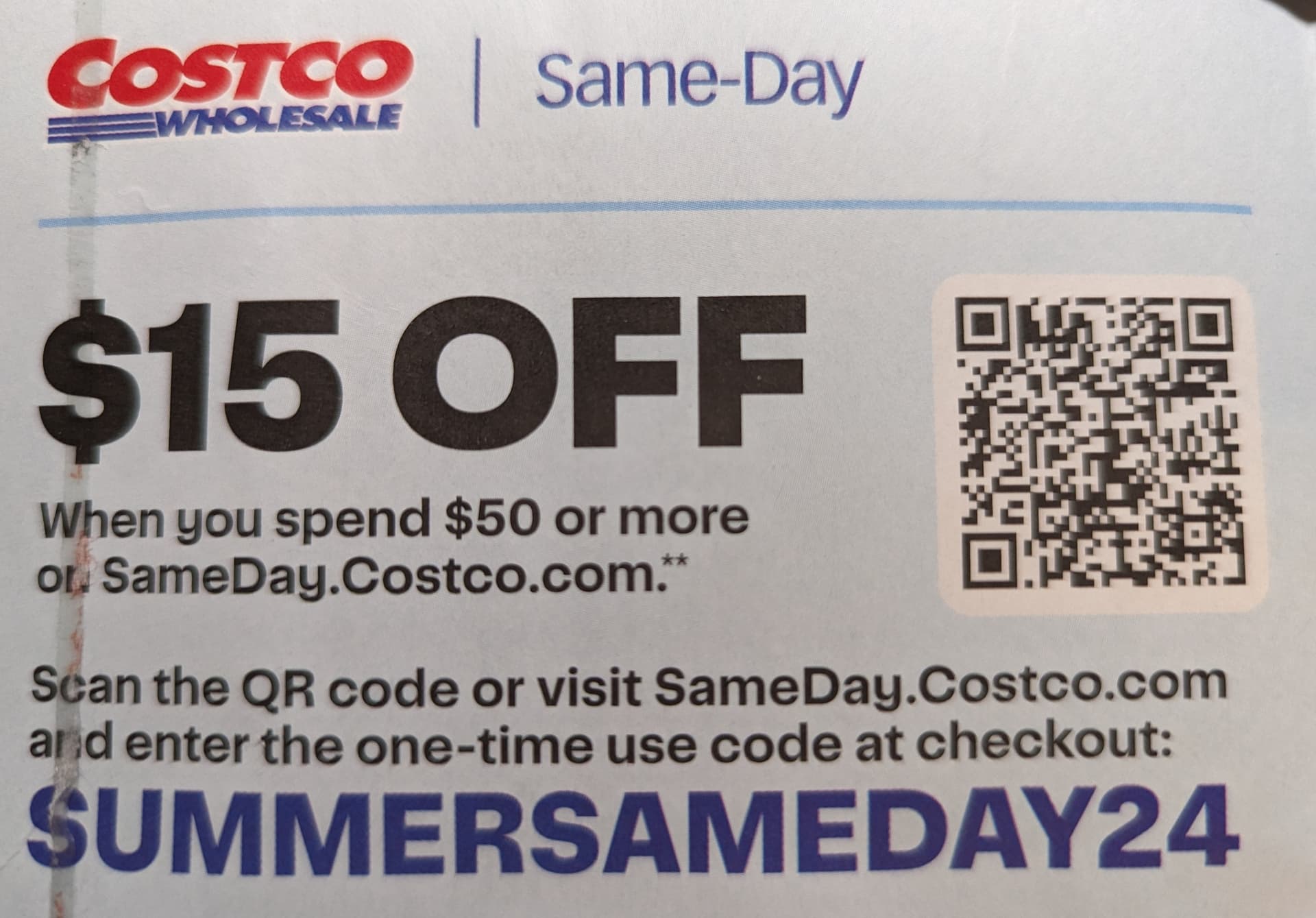 Costco Sameday 5015 (6/197/11) 购物折扣 美卡论坛