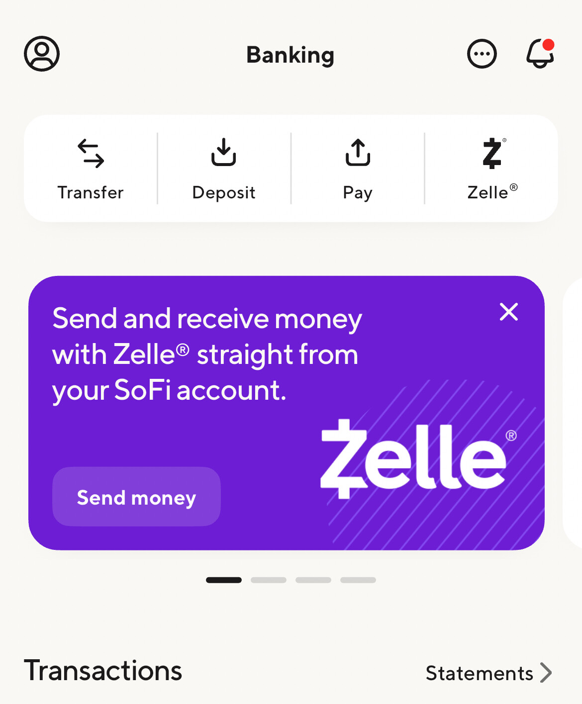 SoFi可以用Zelle了- 银行账户- 美卡论坛