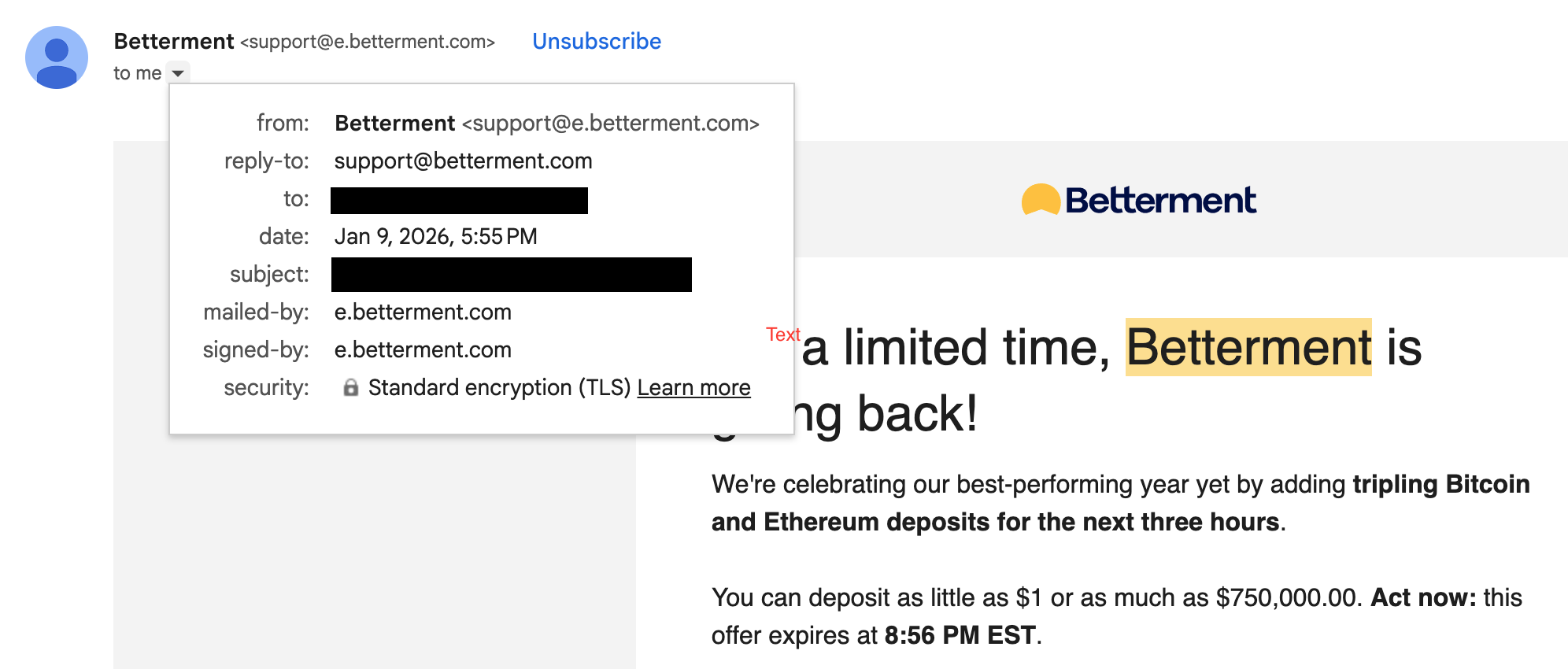 Betterment 被hack啦？ - 理财- 美卡论坛