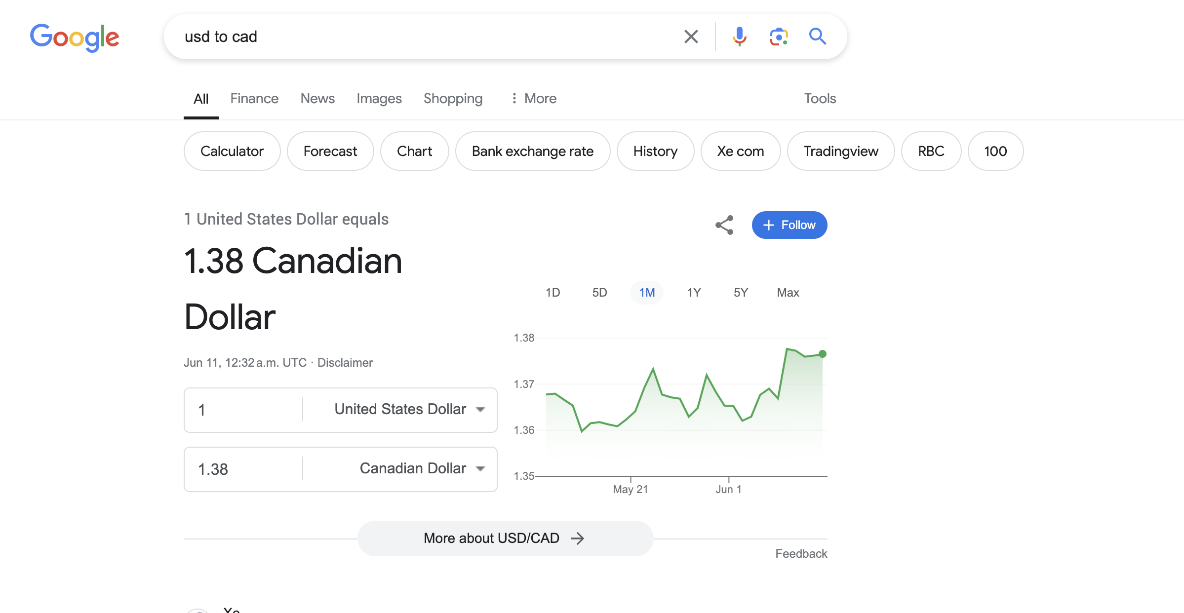 水贴】Google搜索汇率人民币竟然被特别对待了- 理财- 美卡论坛